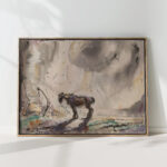 lonely horse 1926 alfred ost high quality print