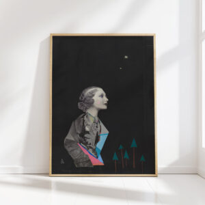 longing collage 1944 karl wiener high quality print