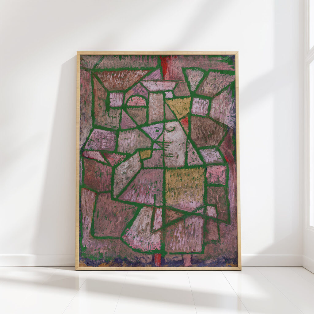 lord of the city 1937 paul klee high quality print