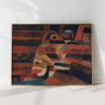 lovers 1920 paul klee high quality print