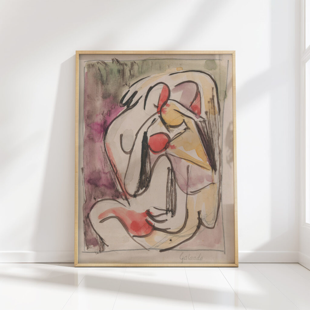 lovers 1935 1938 mikulas galanda high quality print