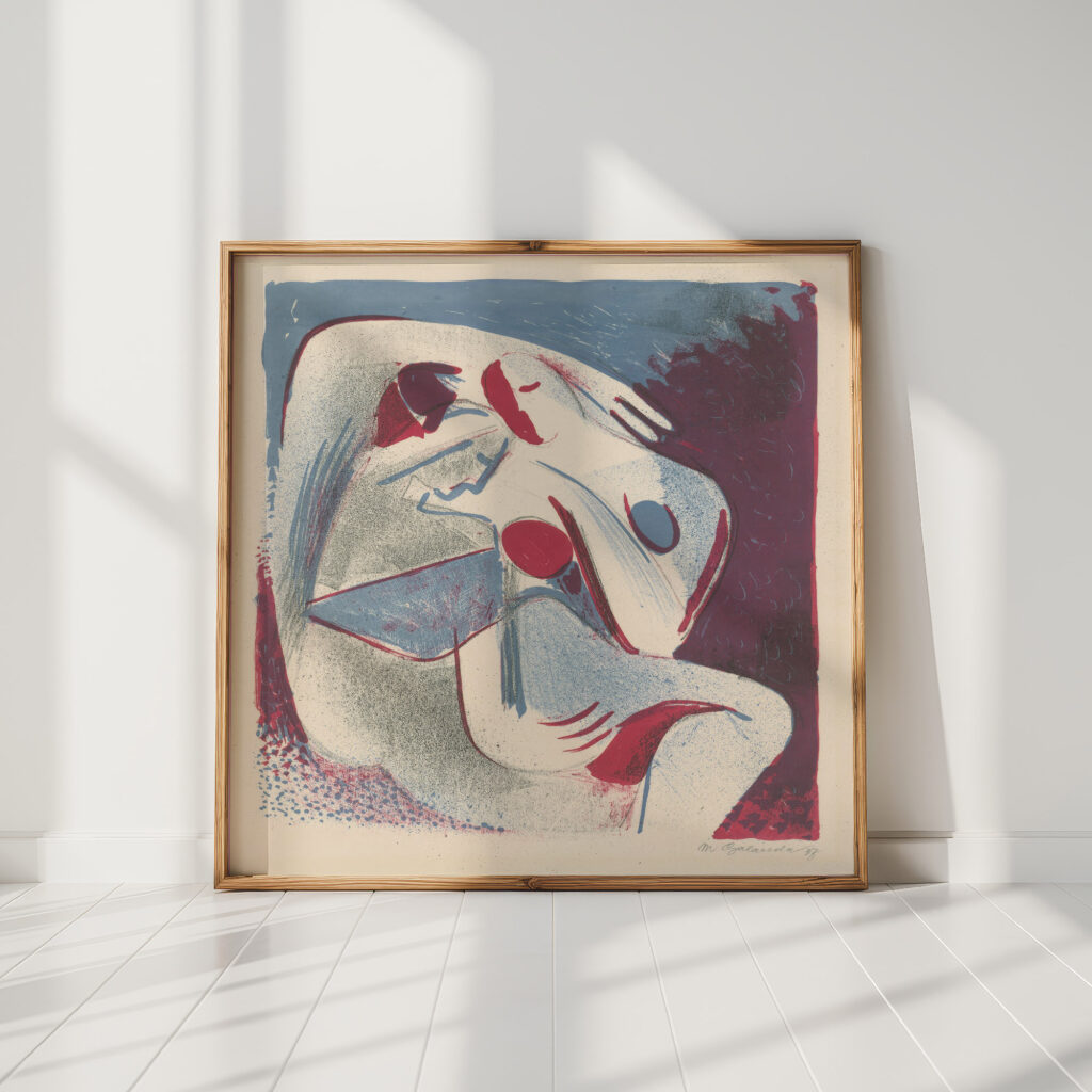 lovers 1937 square mikulas galanda high quality print