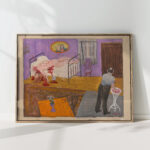 lovers at periphery 1935 cyprian majernik high quality print