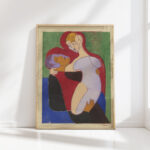 lovers elisabeth and julius hembus 1932 ernst ludwig kirchner high quality print