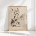 lovers embracing c 1911 oto gutfreund high quality print