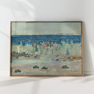 low tide 1901 maurice prendergast high quality print