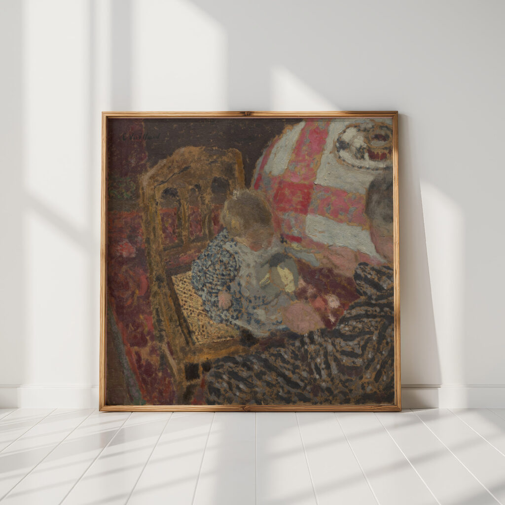 luncheon annette and her grandmother 1899 edouard vuillard high quality print