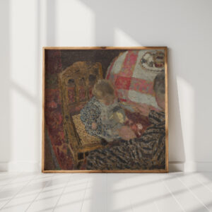 luncheon annette and her grandmother 1899 edouard vuillard high quality print