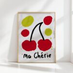 ma cherie cherry print