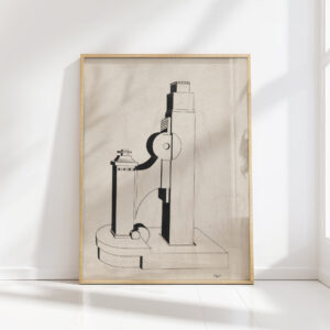 machine form 1920 john henry bradley storrs high quality print