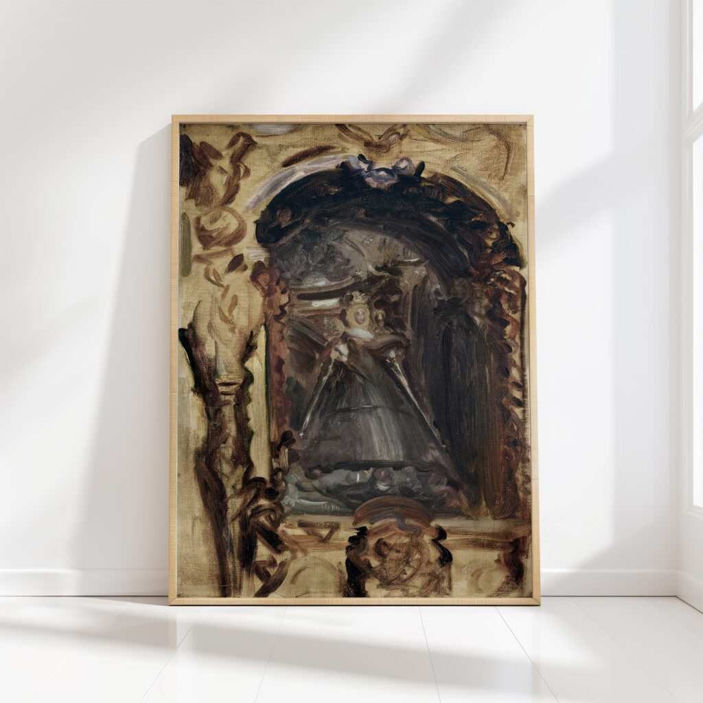 madonna and child circa 1895 john singer sargent high quality print