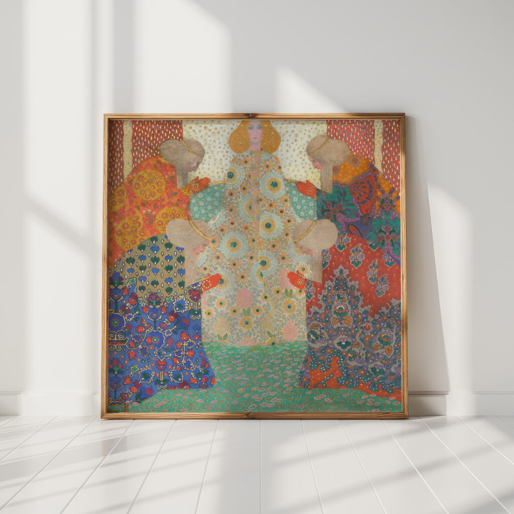 madonna e quattro evangelisti 1922 vittorio zecchin high quality print