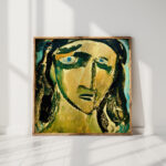 madwoman witch head c1914 amadeo de souza cardoso high quality print