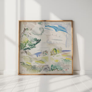maine landscape 1914 john marin high quality print