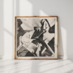 man and horse 1921 reijer stolk high quality print