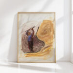 man and tank sketch 1900 1905 magnus enckell high quality print