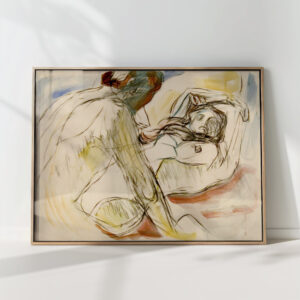 man and woman 1912 1915 edvard munch high quality print
