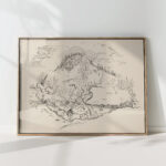 man behind the village 1935 arnold peter weisz kubincan high quality print