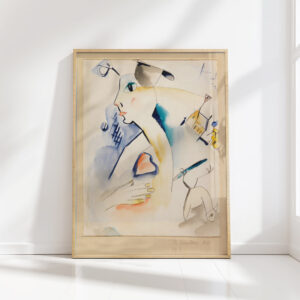 man creating lilac 1919 kurt schwitters high quality print