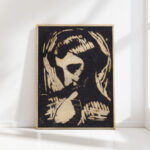 man portrait 1926 1927 alfred simonsen high quality print