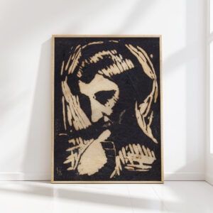 man portrait 1926 1927 alfred simonsen high quality print