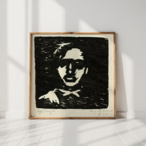 man portrait 1931 henry nielsen high quality print