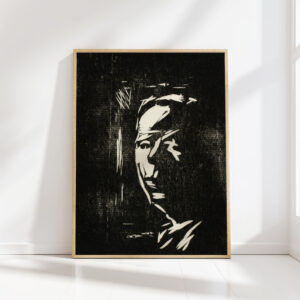 man portrait 1932 henry nielsen high quality print