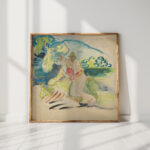 man with a dog 1940 1944 arnold peter weisz kubincan high quality print