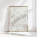 man with a pen in hand and a figure with a hat 1943 10 11 samuel jessurun de mesquita high quality print