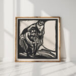 man woman and child 1888 henri jonas high quality print