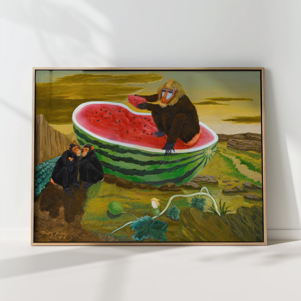 mandrill at the banquet 2013 jose de martin simon high quality print
