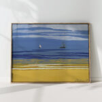 marine with sailboats 1925 leon spilliaert high quality print