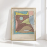 mask underwater guide 1934 paul klee high quality print