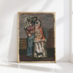 masks 1940 cyprian majernik high quality print