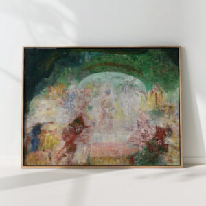 masquerade 1889 james ensor high quality print