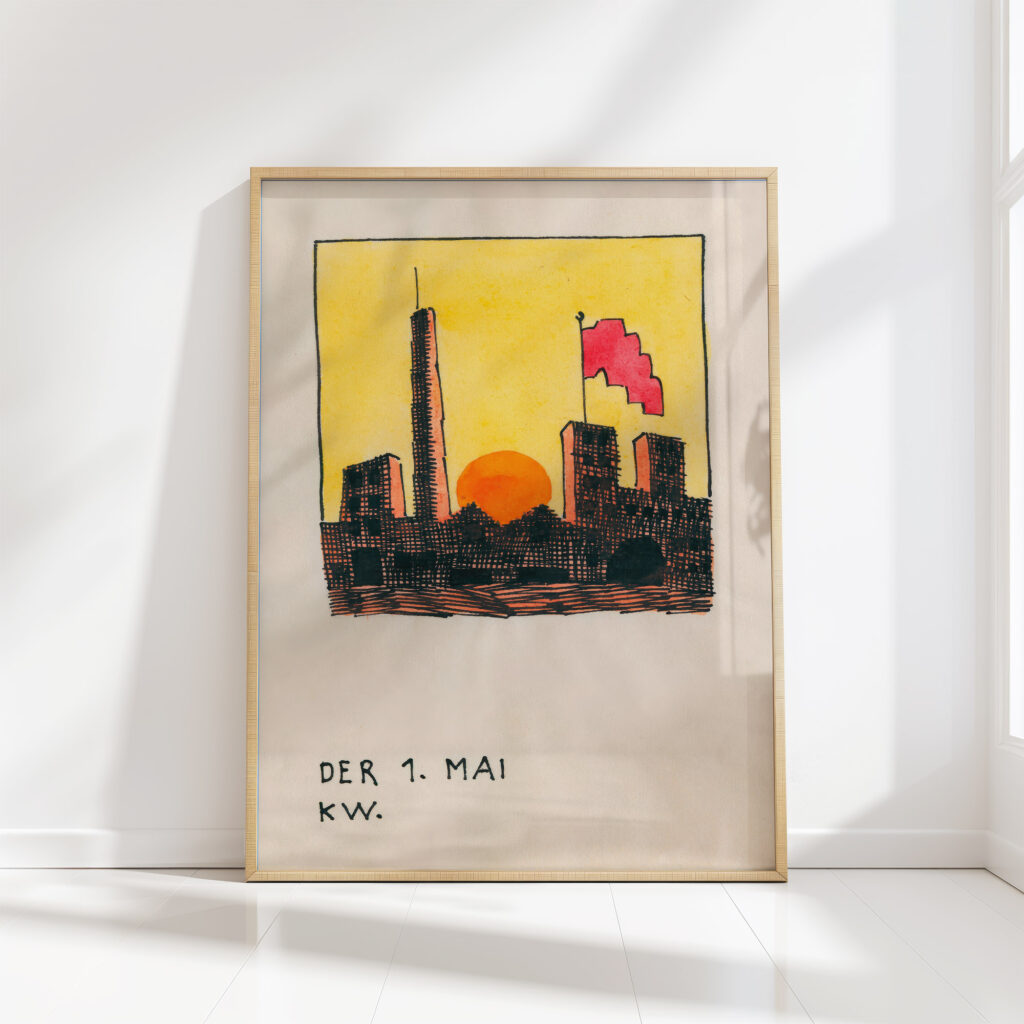 may day around 1919 karl wiener high quality print