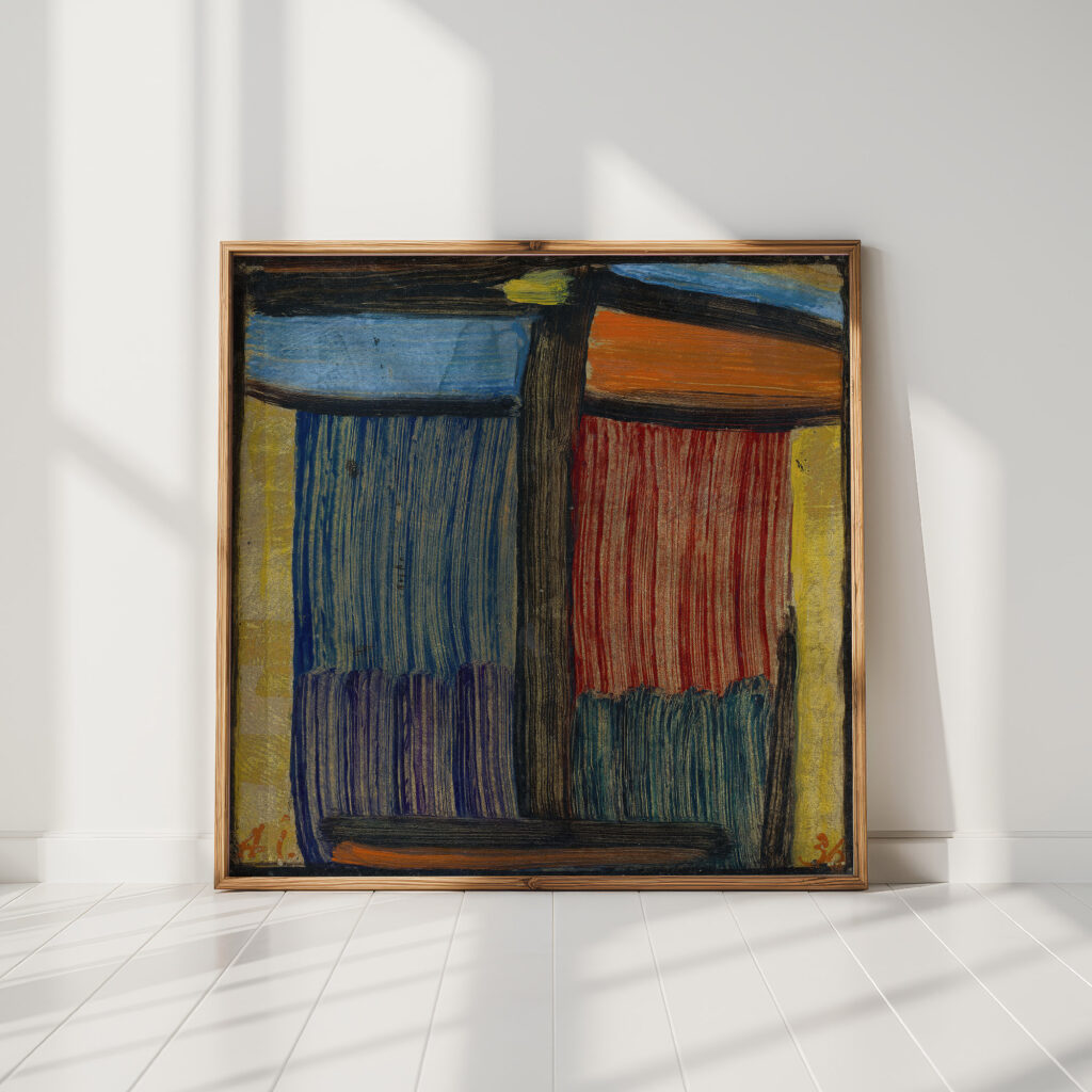 meditation on a gold background 1936 alexej von jawlensky high quality print