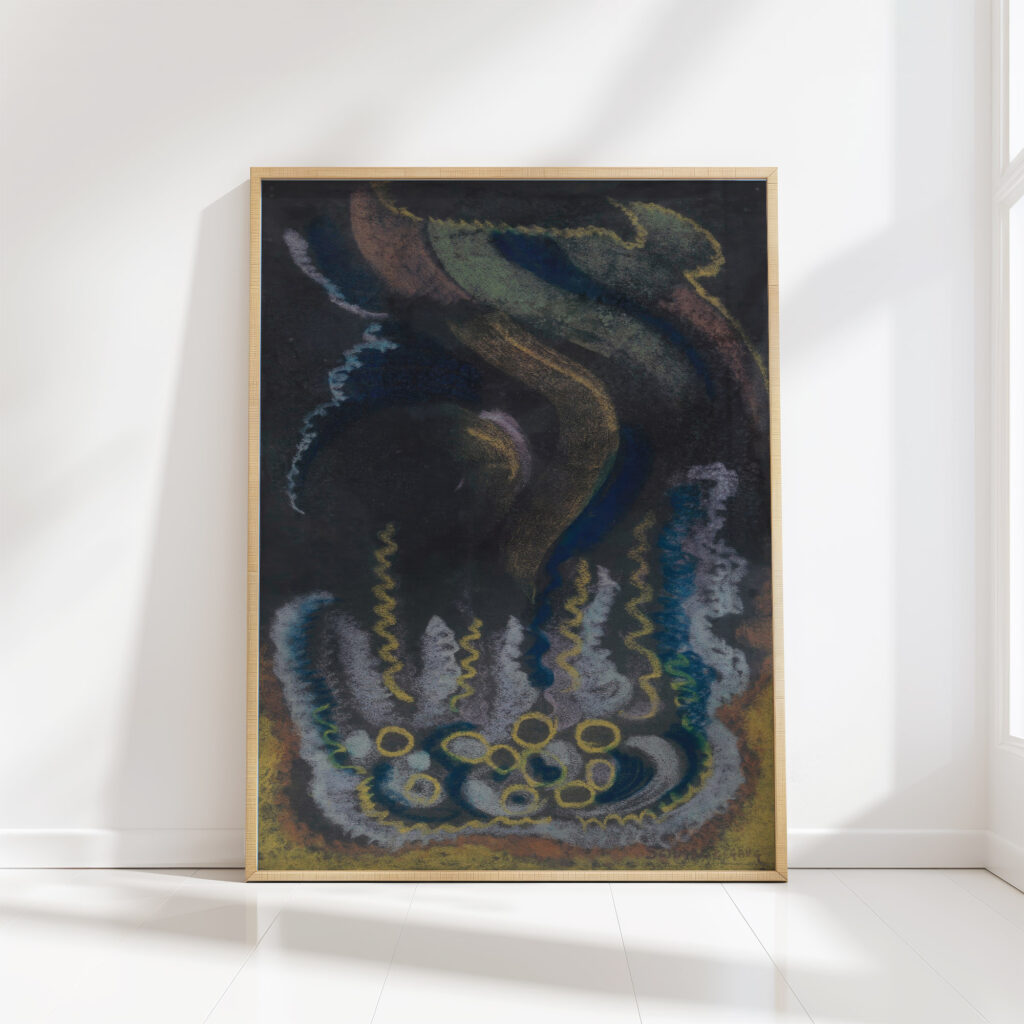 medusa and green streak jules schmalzigaug high quality print