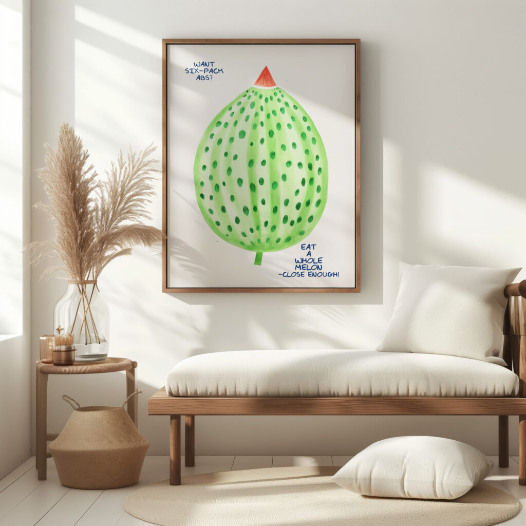 melon 3x4 5 mockup