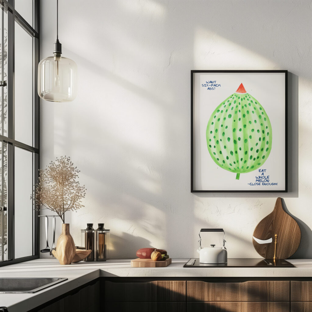 melon 3x4 6 mockup