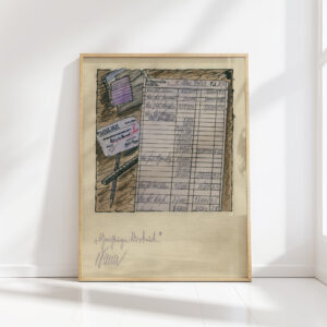 mental work around 1923 karl wiener high quality print