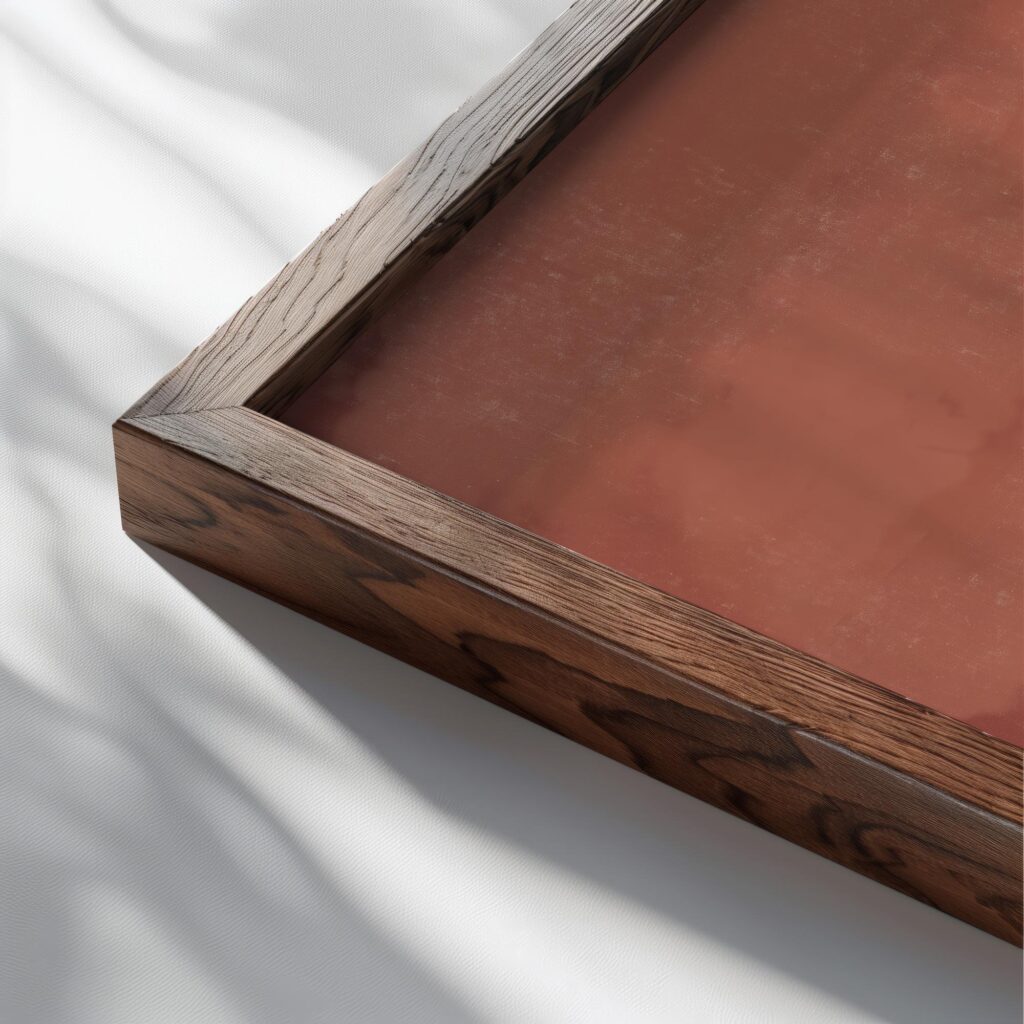 midcenturymodern1 1 close up dark wood mockup
