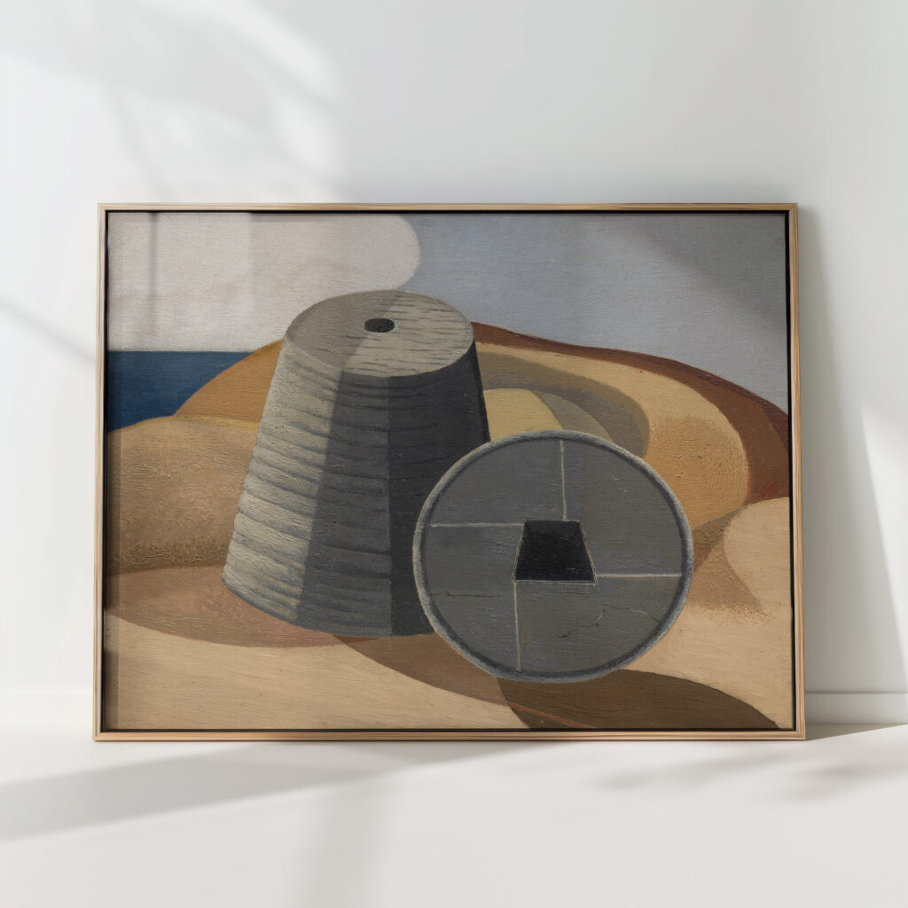 mineral objects 1935 paul nash high quality print