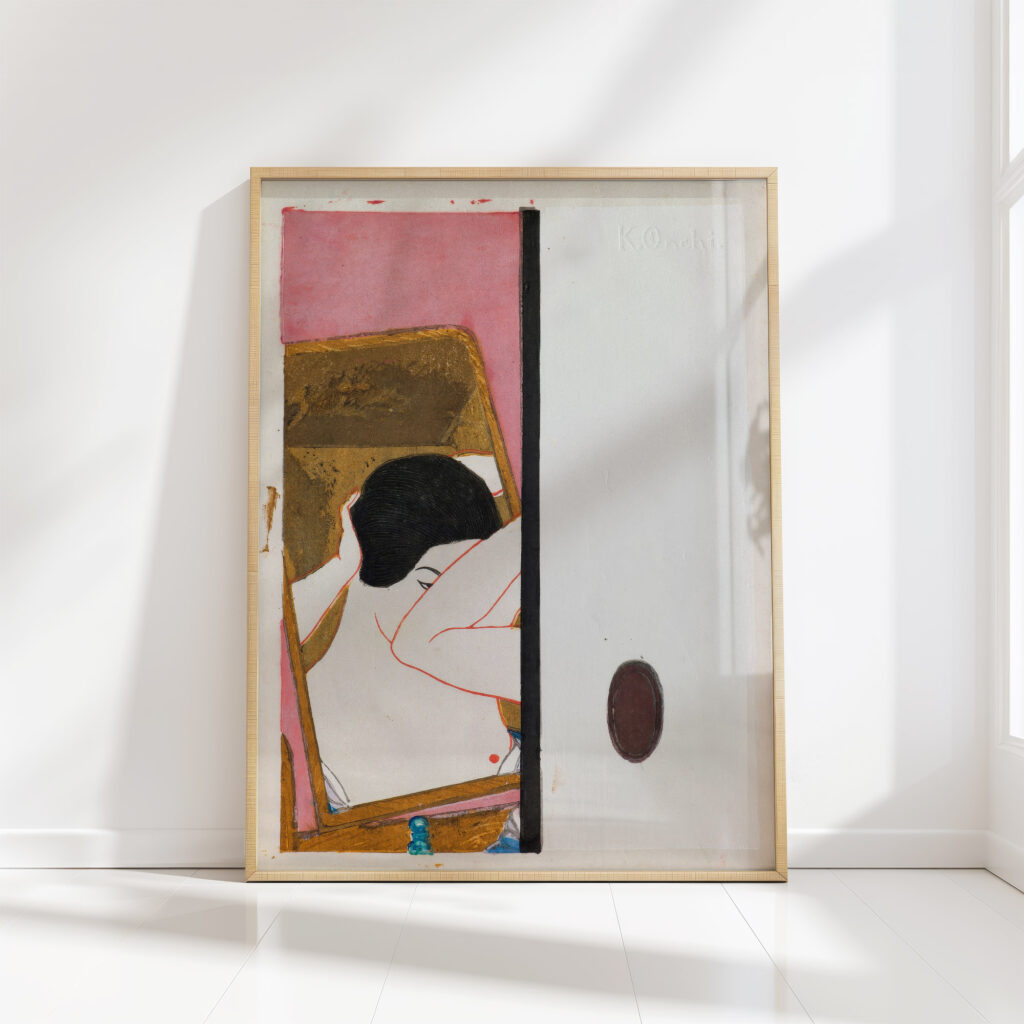 mirror c1930 onchi koshiro high quality print
