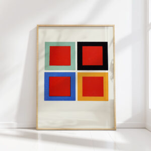 modification of tone and hue of a colour when placed on or near different colours 1912 james ward high quality print