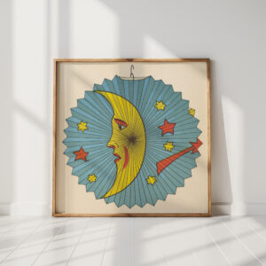 moon and stars lantern design ca 1880 unknown high quality print