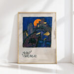 moon around 1921 karl wiener high quality print