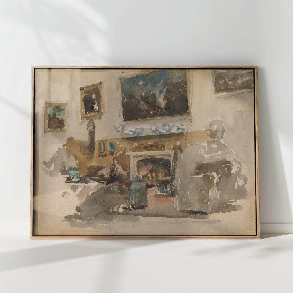 moreby hall 1882 1884 james abbott mcneill whistler high quality print