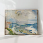 morgen bei maloja giovanni giacometti high quality print