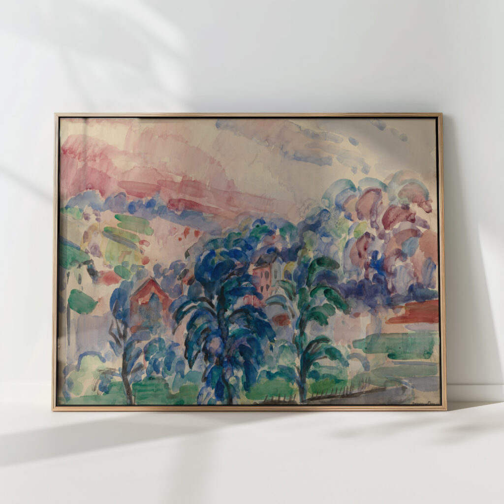 morning bosvoorde 1913 rik wouters high quality print